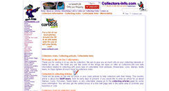 Desktop Screenshot of collectors-info.com